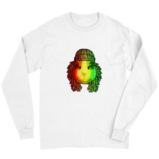 Hamster Pet Reggae Cool Hamster Dreadlocks Rasta Dreads Rastafari Long Sleeves