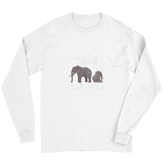 Elephant Mammal Lover Africa Animal Zoo Keeper Kids Youth Long Sleeves