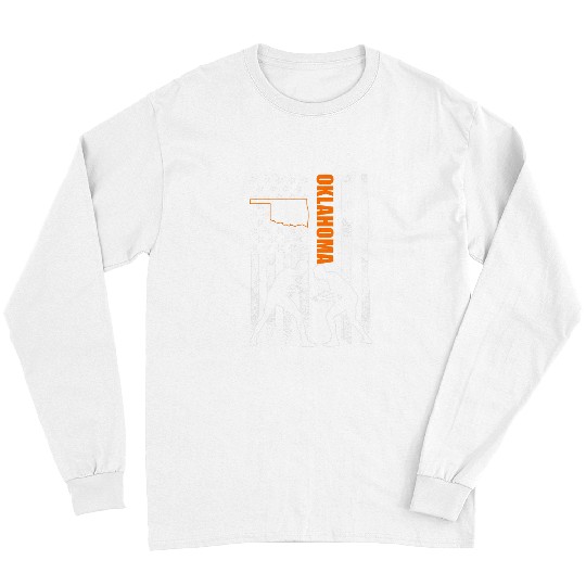 Sport Wrestling Oklahoma Wrestling Apparel American Flag Oklahoma Wrestler Long Sleeves
