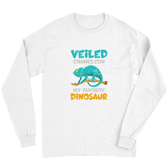 Dinosaur Pet Veiled Chameleon My Favorite Long Sleeves
