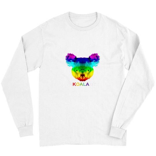 Koala Pet Ekoalaity Cute Koala Bears Gay Lgbt Rainbow Pride Long Sleeves