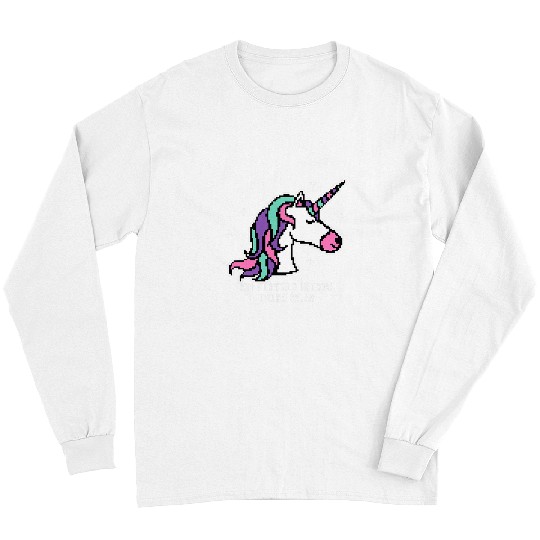 Unicorn Pet NFT Unicorn 8 Bit Pixel Art Long Sleeves