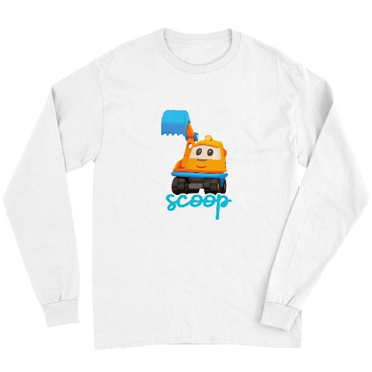 Excavator Fun the inquisitive dump truck LEO Excavator Scoop Long Sleeves
