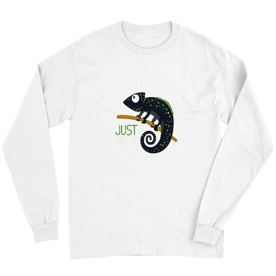 Chameleon Pet Just Adjust I Chameleon Reptile Lizard Terrarium Pet Long Sleeves
