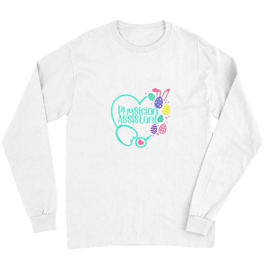 nurses Job physician assistant stethoscope nurses doctor easter cute rn Long Sleeves