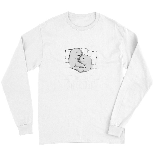 Whale Pet Beluga Whale Official Sleep Long Sleeves