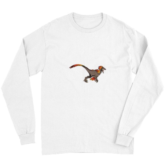 Dinosaur Pet Velociraptor Feathered Raptor Dinosaur Classic Long Sleeves
