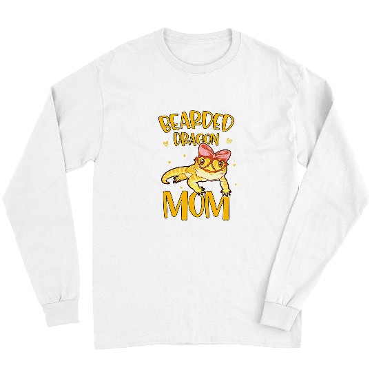 Bearded Dragon Pet Mom Love Women Men Kid Funny Mothers Day Long Sleeves