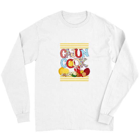 Fishing Fun Crawfishs Cajun Cook Lobster Chef Crawdad Party Crayfish Fishing Long Sleeves