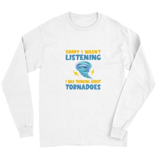 Future Meteorologist Tornadoes Tornado Hurricane Weather Long Sleeves