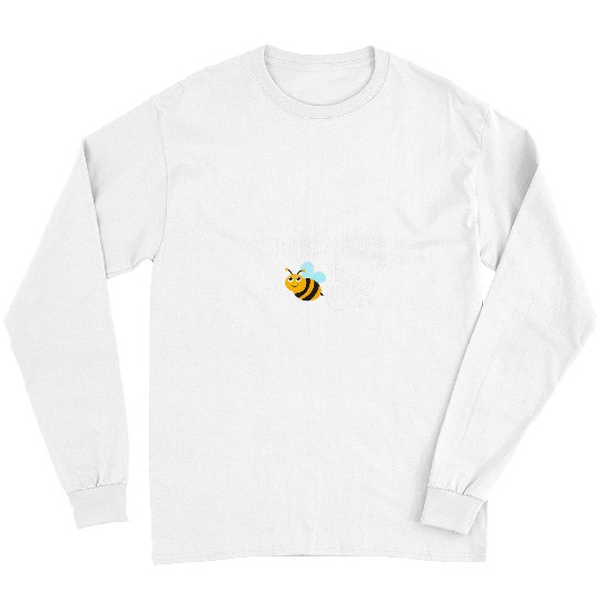 Book Fun Scrapbooking Bee Bumblebee Funny Long Sleeves