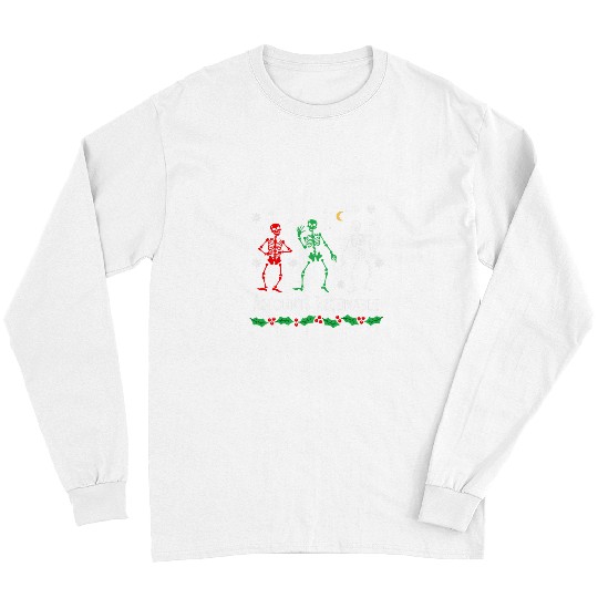 Accountant Job Receivable Accountant Christmas Holidays Skeletons Long Sleeves