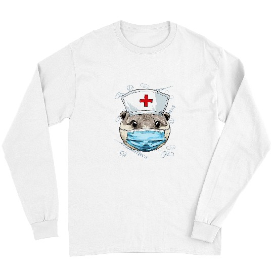 Otter Pet Nursing Hospital Sea Otter ER nurses RN LPN nurses Life Long Sleeves