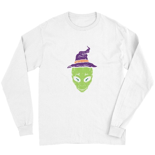 Aliens UFO Halloween Alien Funny ET UFO Space Costume Men Women Kids Long Sleeves