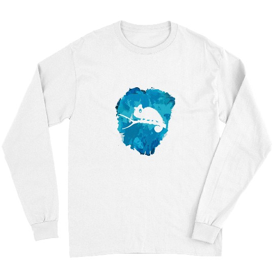 Chameleon Pet in an Ice Block for Eternity Long Sleeves