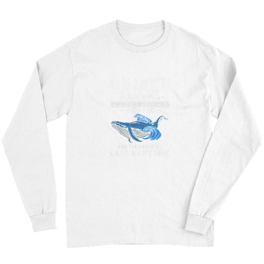 Whale Pet Beluga Whale Quote for Marine Mammal and Orca 5 4 Long Sleeves