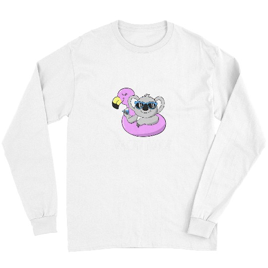 Koala Pet Vacay Mode Cute Koala Funny Family Vacation Holiday Fun Long Sleeves