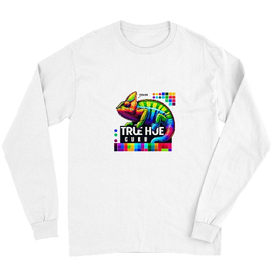 Chameleon True Hue Guru Exotic Reptile Lover 21 Long Sleeves