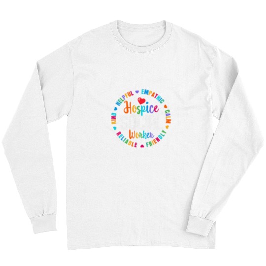 nurses Job HOSPICE Social Worker nurses week Palliative Care Aide Long Sleeves