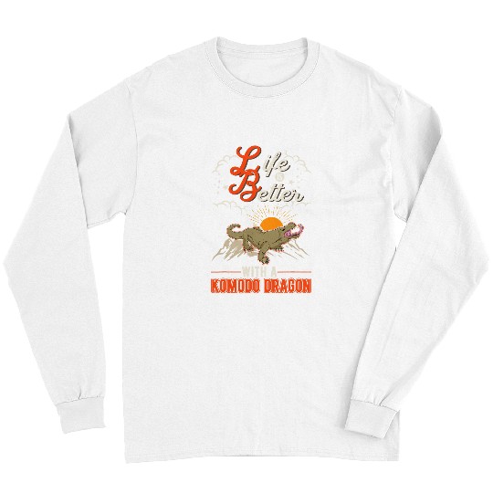Komodo Pet Life is better with a Komodo Dragon Monitor Lizard Long Sleeves