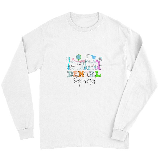 dentists Job Funny Teeth Dental Squad dentists Happy Easter Day 27 Long Sleeves