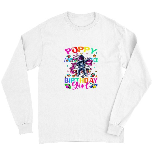 Astronaut Job Poppy Of The Birthday Girl Astronaut Boy Space Theme Kids Long Sleeves