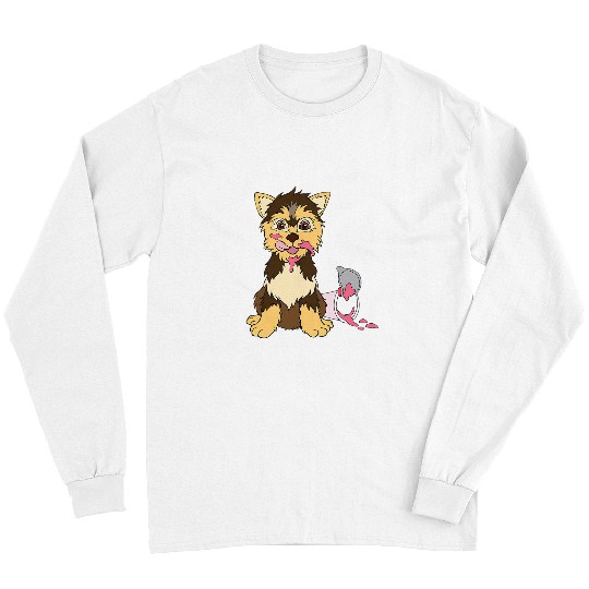 Yorkshire Pet Yorkshire Terrier Puppy Long Sleeves