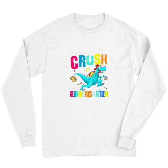 Dinosaur Pet Im Ready To Crush Kindergarten Dinosaur Back To School 96 Long Sleeves