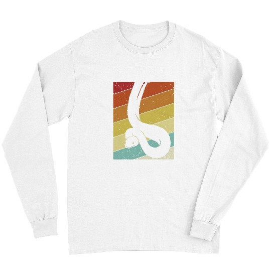 Python Pet Retro Snake Lover Pythonidae Snake Owner Banana Ball Python 1 Long Sleeves