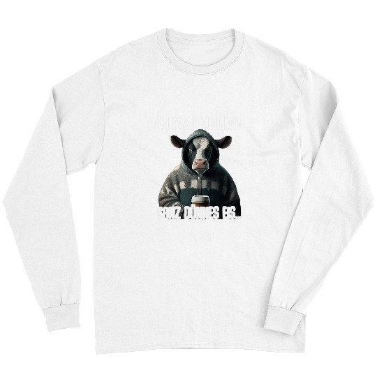Cow Pet Guten Morgen Ganz Thin Ice Cream 2Morgenmuffel Cow Long Sleeves