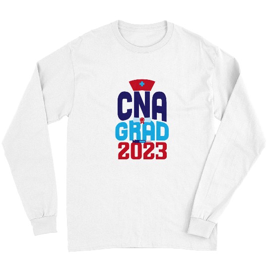 nurses Job CNA Graduation Certified Nursing Assistant nurses School Long Sleeves