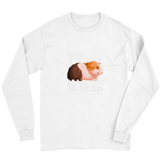 Guinea Pig Pet Tough Wheek Funny Guinea Pig Puns Cute Small Pet Lover Owner Long Sleeves