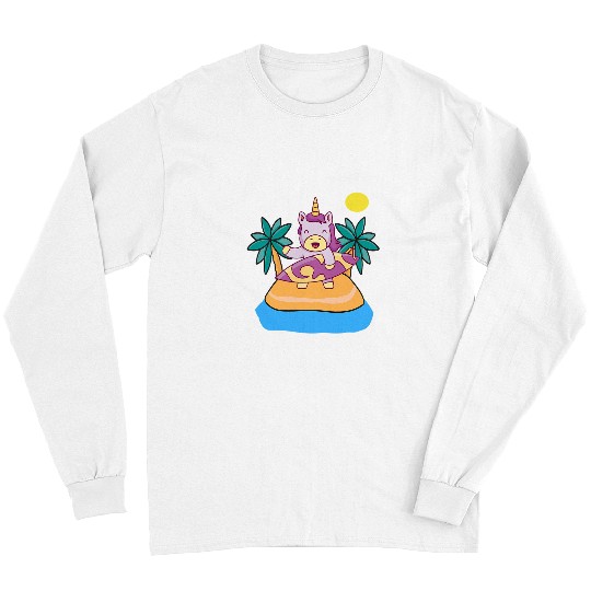 Unicorn Pet Surfing Unicorn 1 Long Sleeves