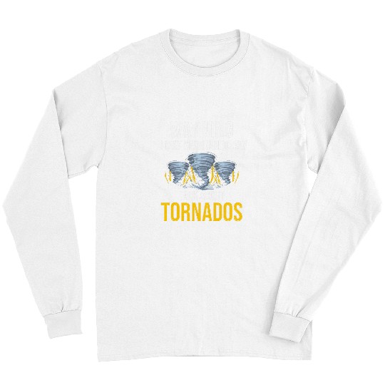 Storm Chasing Lightning Thunder Weather Hurricane Tornado Long Sleeves