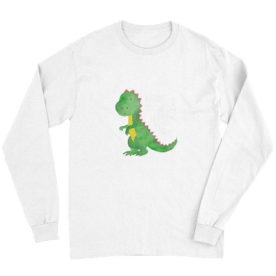 Dinosaur Pet Kids Little cute dinosaur with colorful balloons baby Long Sleeves
