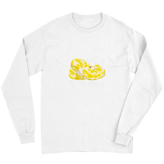 Snake Pet Banana Ball Phyton Snake It Till You Make It03 Long Sleeves