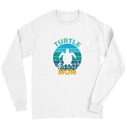 Turtle Pet Mom Ecofriendly Earth Day Long Sleeves