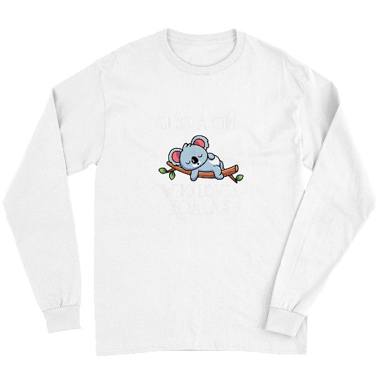 Koala Pet Just A Girl Who Loves Koala Wombat Long Sleeves
