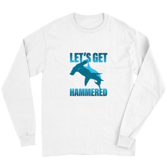 Shark Pet Funny Deep Sea Diving Boat Dive Hammerhead Long Sleeves