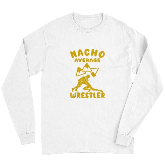 Sport Wrestling wrestler funny nacho average wrestling cinco de mayo mexican Long Sleeves