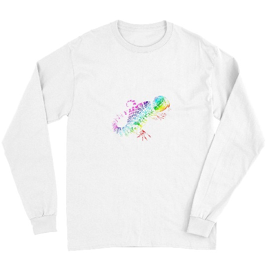 Komodo Pet Tiny Dinosaur Tegu Abstract Tegu Lover Reptile Tegu Lizard Long Sleeves