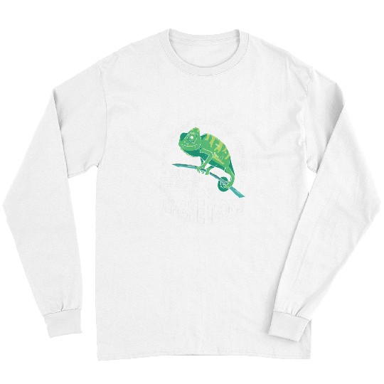 Chameleon Pet You cant trust people who dont like Chameleons 1 Long Sleeves