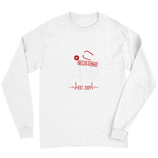 nurses Job Registered nurses Est Nursing Student RN Graduation 2 Long Sleeves