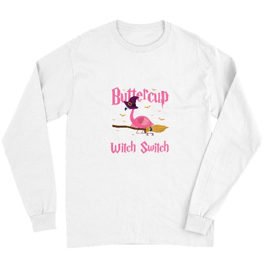 Flamingo Pet Buckle Up Buttercup Halloween Party bird Long Sleeves