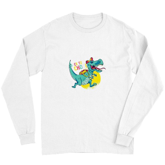 Dinosaur Pet T rexs Dinosaur Back to School Boys Design Long Sleeves