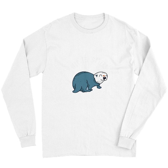 Otter Pet Otters Help The Otters Aquatic Mammal Sea Otter Sealife Animal Long Sleeves