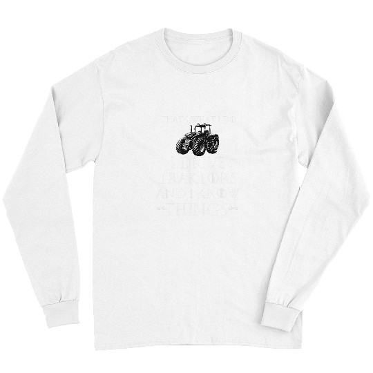 Tractor Fun driving Mens Tractor Driving Farmer Farmer Farm Long Sleeves