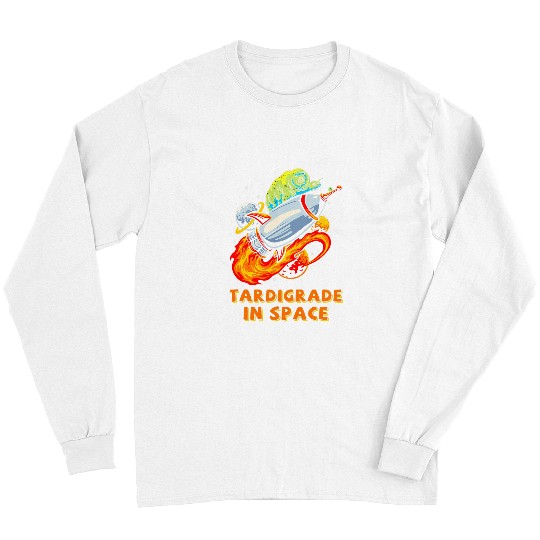 Astronaut Job Teacher Job Funny Tardigrade In Space Astronaut Cute Water Bear Science Long Sleeves