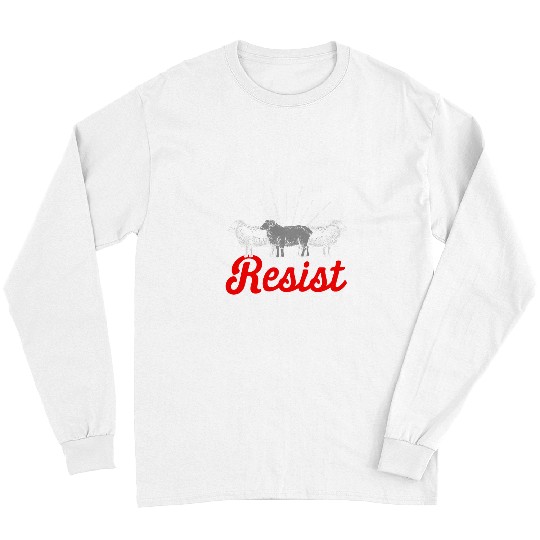 Sheep Pet Resist Sheep Farmer Long Sleeves