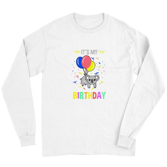 Koala Pet Its My Birthday Koala Long Sleeves